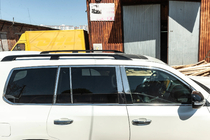Lexus LX570/450d 2008–2022 Kompletna okrasna obroba oken in stebričkov (nerjaveče jeklo) fotografija 8