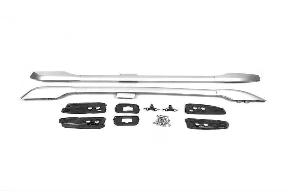 Toyota Land Cruiser Prado 150 2009–2023 Strešni relingi originalnega dizajna (sivi, 2 kosa) Fotografija 7