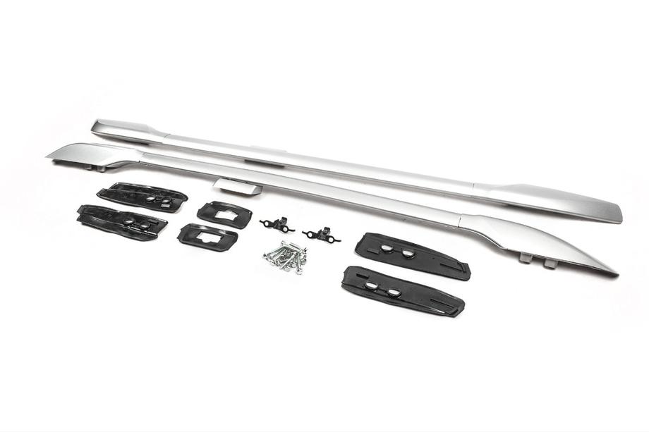 Toyota Land Cruiser Prado 150 2009–2023 Strešni relingi originalnega dizajna (sivi, 2 kosa) Fotografija 6