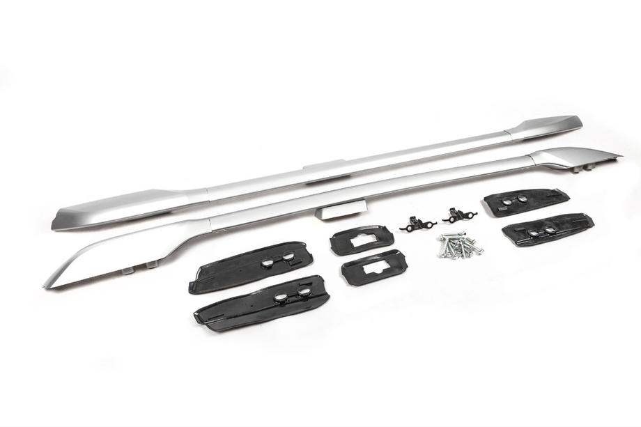 Toyota Land Cruiser Prado 150 2009–2023 Strešni relingi originalnega dizajna (sivi, 2 kosa) Fotografija 5