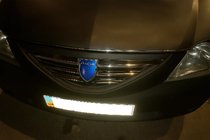Dacia Logan MCV 2004–2014 Nerjaveče obloge sprednje maske 2004-2008 (nerjavno jeklo) Carmos - turško nerjaveče jeklo fotografija 3