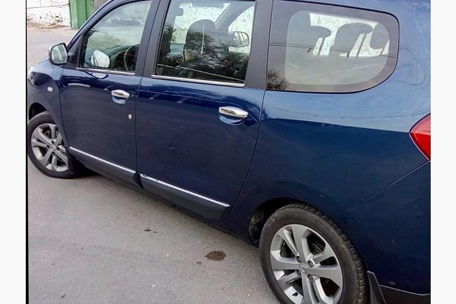 Renault Lodgy 2013–2022 Kromirane obloge kljuk vrat (4 kosi, nerjavno jeklo) Fotografija 5