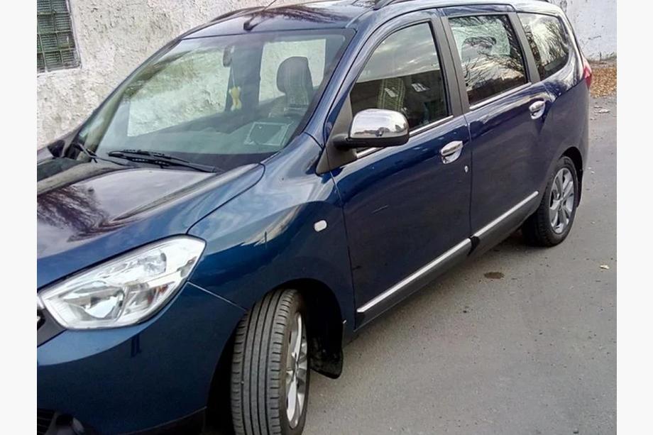 Renault Lodgy 2013–2022 Kromirane obloge kljuk vrat (4 kosi, nerjavno jeklo) Fotografija 2