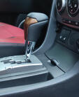 Toyota Land Cruiser 200 2007–2021 Gumb prestavne ročice (črno usnje + svetel les) fotografija 4