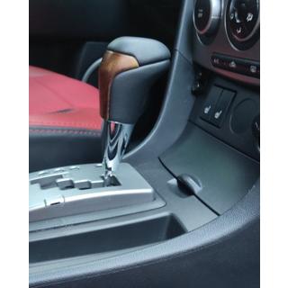Gumb prestavne ročice (črno usnje + svetel les) Toyota Land Cruiser 200 2007–2021 fotografija 4