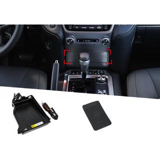 Komplet brezžičnega polnjenja telefona (2015+) Toyota Land Cruiser 200 2007–2021 fotografija 1