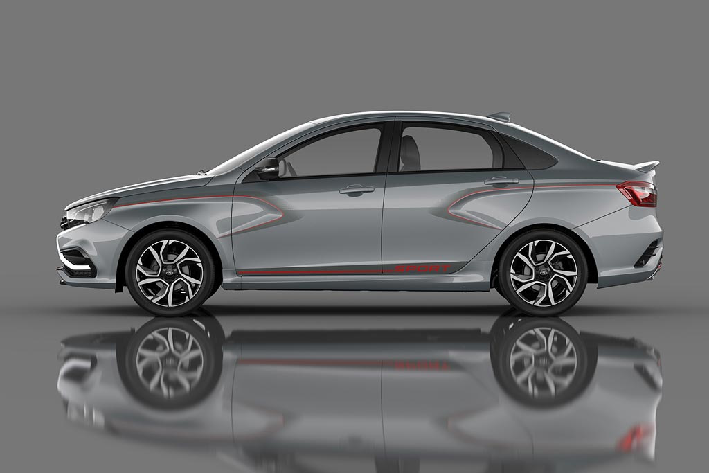 Športna predelava limuzine Lada Sport Vesta