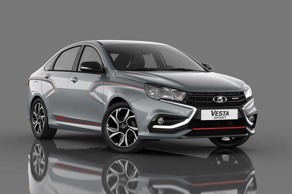 Športna predelava limuzine Lada Sport Vesta