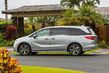 Pregled osemsedežnega polnovelikostnega enoprostorca Honda Odyssey fotografija 4