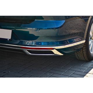 OmsaLine SD/SW okrasne obloge izpušne koncovke (2019+, 3 kosi, nerjaveče jeklo) fotografija 3