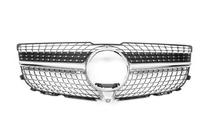 Mercedes GLK class X204 2008–2015 Sprednja maska hladilnika Diamond Silver (2013-2015) fotografija 2