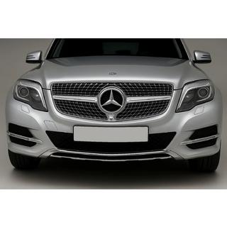 Sprednja maska hladilnika Diamond Silver (2013-2015) Mercedes GLK сlass X204 2008–2015 fotografija 1