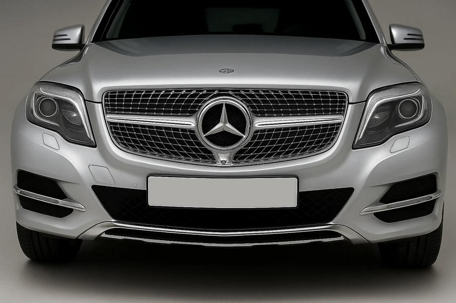 Mercedes GLK class X204 2008–2015 Sprednja maska hladilnika Diamond Silver (2013-2015) Image