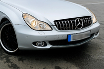 Mercedes CLS C219 2004–2010 Sprednja rešetka hladilnika (2008-2010, GT Panamericana) fotografija 1