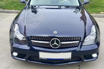 Mercedes CLS C219 2004–2010 Sprednja maska hladilnika (2005-2008, Diamond Silver) fotografija 1