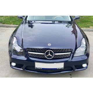 Sprednja maska hladilnika (2005-2008, Diamond Silver) Mercedes CLS C219 2004–2010 fotografija 1