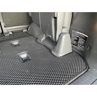 Komplet preprog za prtljažnik, 2 kos (EVA, 7 sedežev, črna) Toyota Land Cruiser 200 2007–2021 fotografija 2