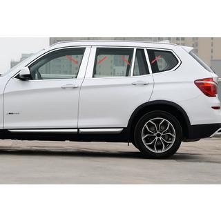 Obloge stebričkov vrat (nerjaveče jeklo) BMW X3 F25 2011–2018 fotografija 1