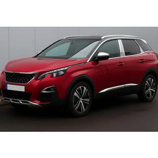 Obloge stebričkov vrat (nerjaveče jeklo) Peugeot 3008 2016–2023 fotografija 1