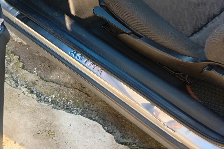 Opel Astra G Classic 1998–2012 Letve pragov Carmos (Coupe, 2 kos, nerjavno jeklo) Image