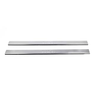 Nerjaveče letvice pragov Carmos (2-vratna, inox) Volkswagen Polo 2010–2017 fotografija 2