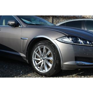 Nerjaveče obrobe blatnikov (4 kosi) Jaguar XF 2009–2016 fotografija 2