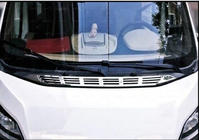 Peugeot Boxer 2006–2025 Pokrov zračnika (nerjaveče jeklo) fotografija 1
