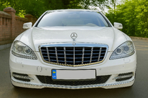 Mercedes S-class W221 2005–2013 Maska hladilnika GT Panamericana (2009-2013) fotografija 1