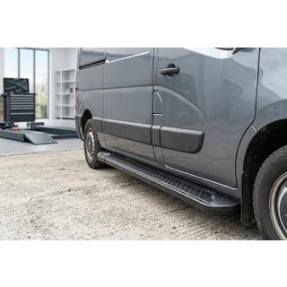 Bočne stopnice Allmond Black (2 kos, aluminij) fotografija 1