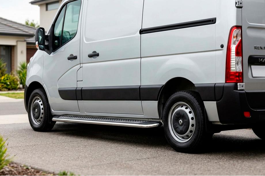 Opel Movano 2010–2021 Stranske stopnice Maydos V2 (2 kosa, aluminij) Image