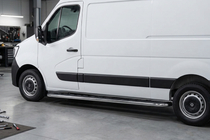 Renault Master 2011–2023 Maydos V1 stranske stopnice (2 kos, aluminij) fotografija 1