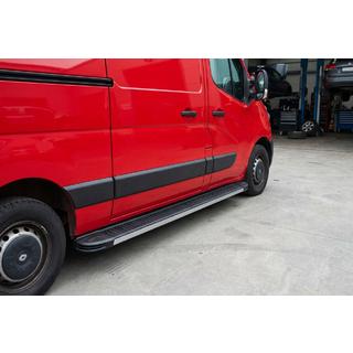 Stranske stopnice Maya V1 (2 kos, aluminij) fotografija 1
