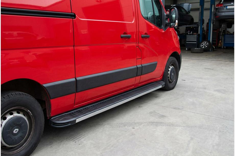 Renault Master 2011–2023 Stranske stopnice Maya V1 (2 kos, aluminij) Image