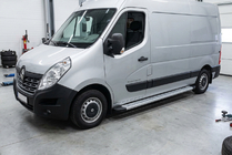 Renault Master 2011–2023 Bočne stopnice Maya V2 (2 kosa, aluminij) fotografija 1