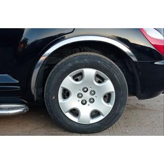 Nerjaveče obrobe blatnikov (4 kosi) Chrysler PT Cruiser 2000–2010 fotografija 3