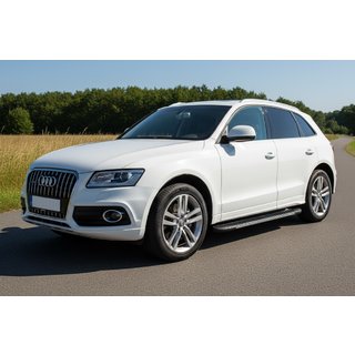 Stranske stopnice Bosphorus Grey (2 kos., aluminij) Audi Q5 2008–2017 fotografija 1