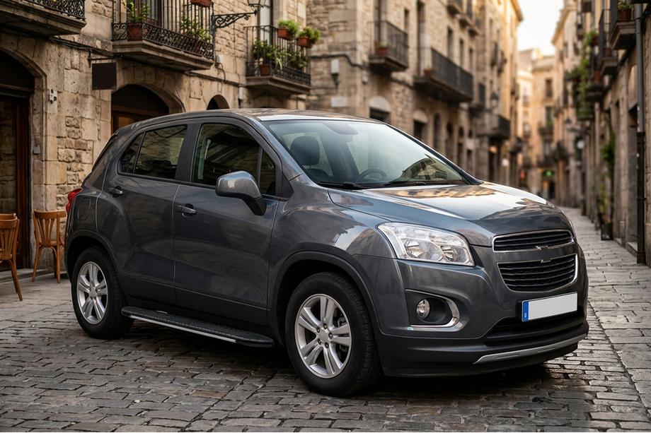 Chevrolet Trax 2012–2023 Stranske stopnice Bosphorus Grey (2 kos., aluminij) Image