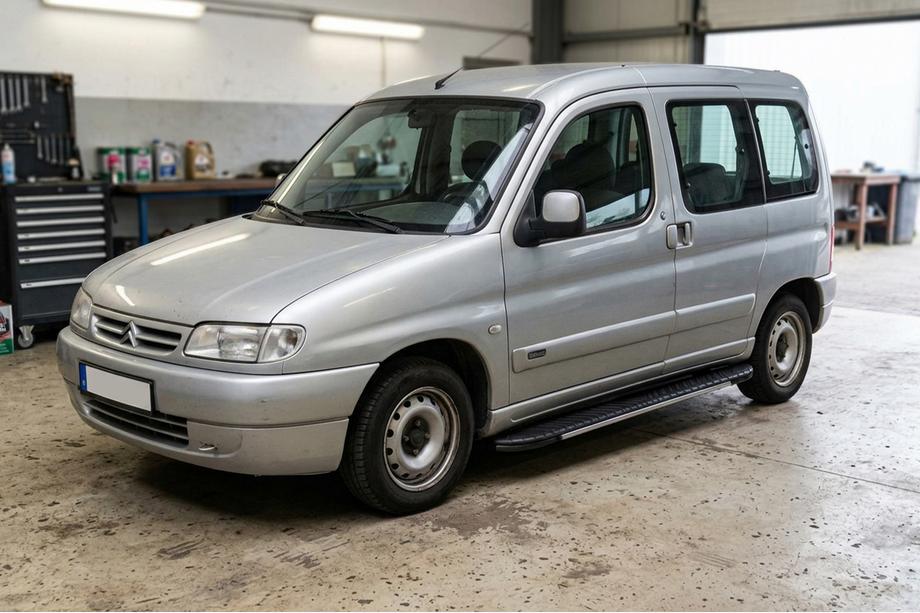 Citroen Berlingo 1996–2008 Stranske stopnice Bosphorus Grey (2 kos., aluminij) Image