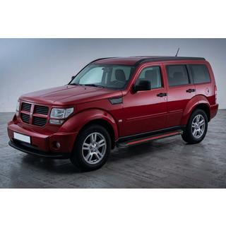Stranske stopnice Maya Red (2 kosa, aluminij) Dodge Nitro 2006–2011 fotografija 1