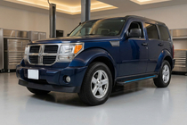 Dodge Nitro 2006–2011 Stranske stopnice Maya Blue (2 kos, aluminij) fotografija 1
