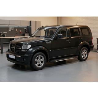 Stranske stopnice Bosphorus Grey (2 kos., aluminij) Dodge Nitro 2006–2011 fotografija 1