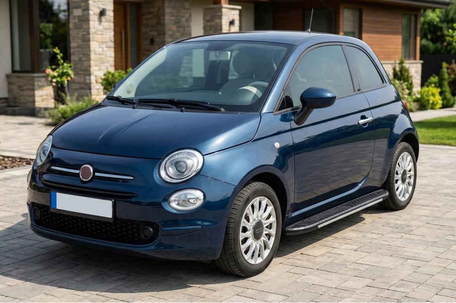 Fiat 500/500L 2013–2022 Stranske stopnice Bosphorus Grey (2 kos., aluminij) Image
