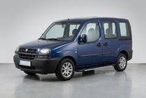 Fiat Doblo I 2001–2005 Stranske stopnice Bosphorus Grey (2 kos., aluminij) fotografija 1