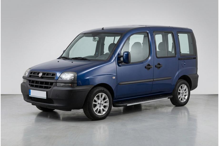Fiat Doblo I 2001–2005 Stranske stopnice Bosphorus Grey (2 kos., aluminij) Image