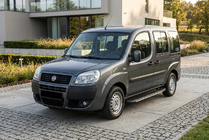 Fiat Doblo I 2005–2010 Stranske stopnice Bosphorus Grey (2 kos., aluminij) fotografija 1