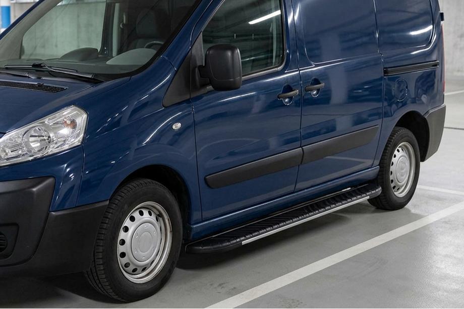 Fiat Scudo 2007–2015 Stranske stopnice Bosphorus Grey (2 kos, aluminij) Image