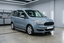 Ford Courier 2014–2023 Stranske stopnice Maydos V2 (2 kosa, nerjavno jeklo) fotografija 1