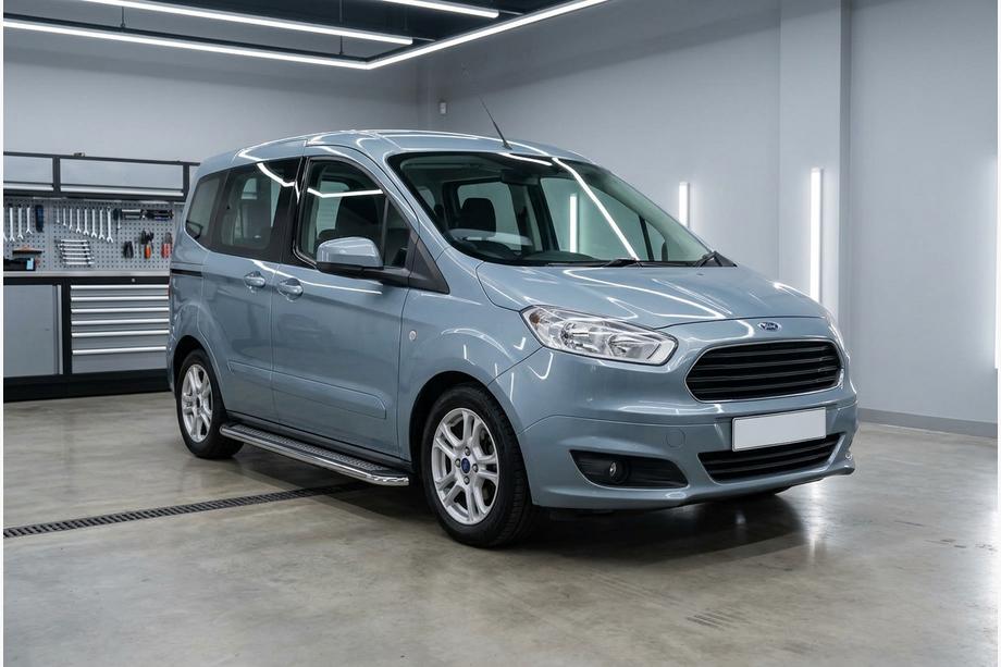 Ford Courier 2014–2023 Stranske stopnice Maydos V2 (2 kosa, nerjavno jeklo) Image
