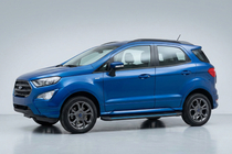 Ford Ecosport 2013–2022 Stranske stopnice Maya Blue (2 kos, aluminij) fotografija 1