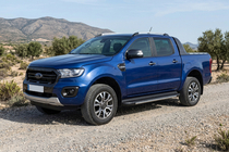 Ford Ranger 2011–2022 Stranske stopnice Bosphorus Grey (2 kos., aluminij) fotografija 1